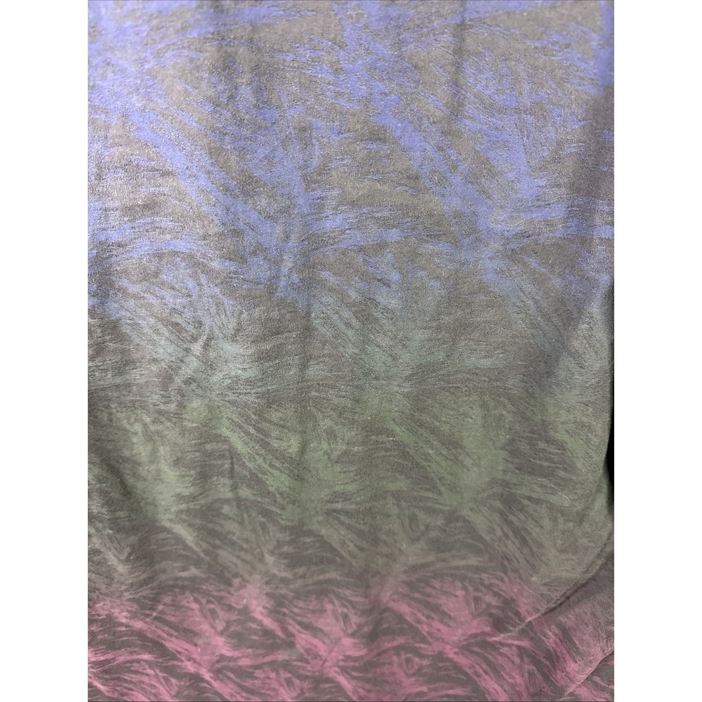 Jared Lang Men's XL Shirt Purple Blue Gradient Ombre Long Sleeve Made‎ in Turkey - Picture 3 of 5